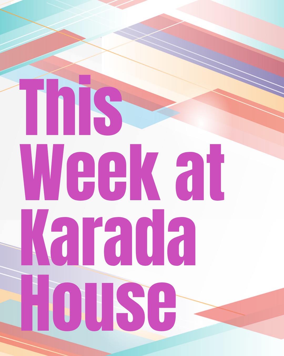 🏠 This week: In-House (KW39)